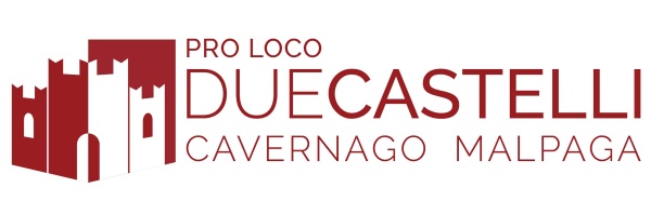 logo associazione : Pro Loco Due Castelli Cavernago Malpaga
