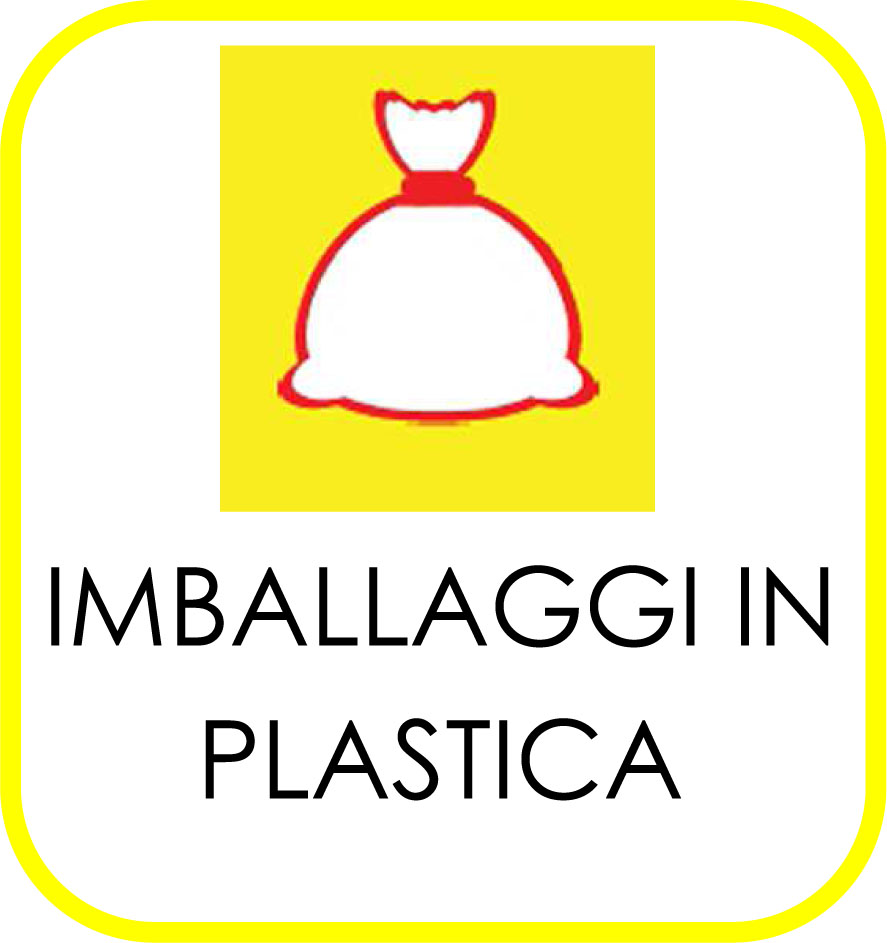 Tipo di rifiuto :  Plastica e imballaggi  