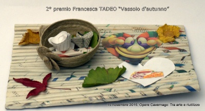 1-2° premio vassoio d'autunno